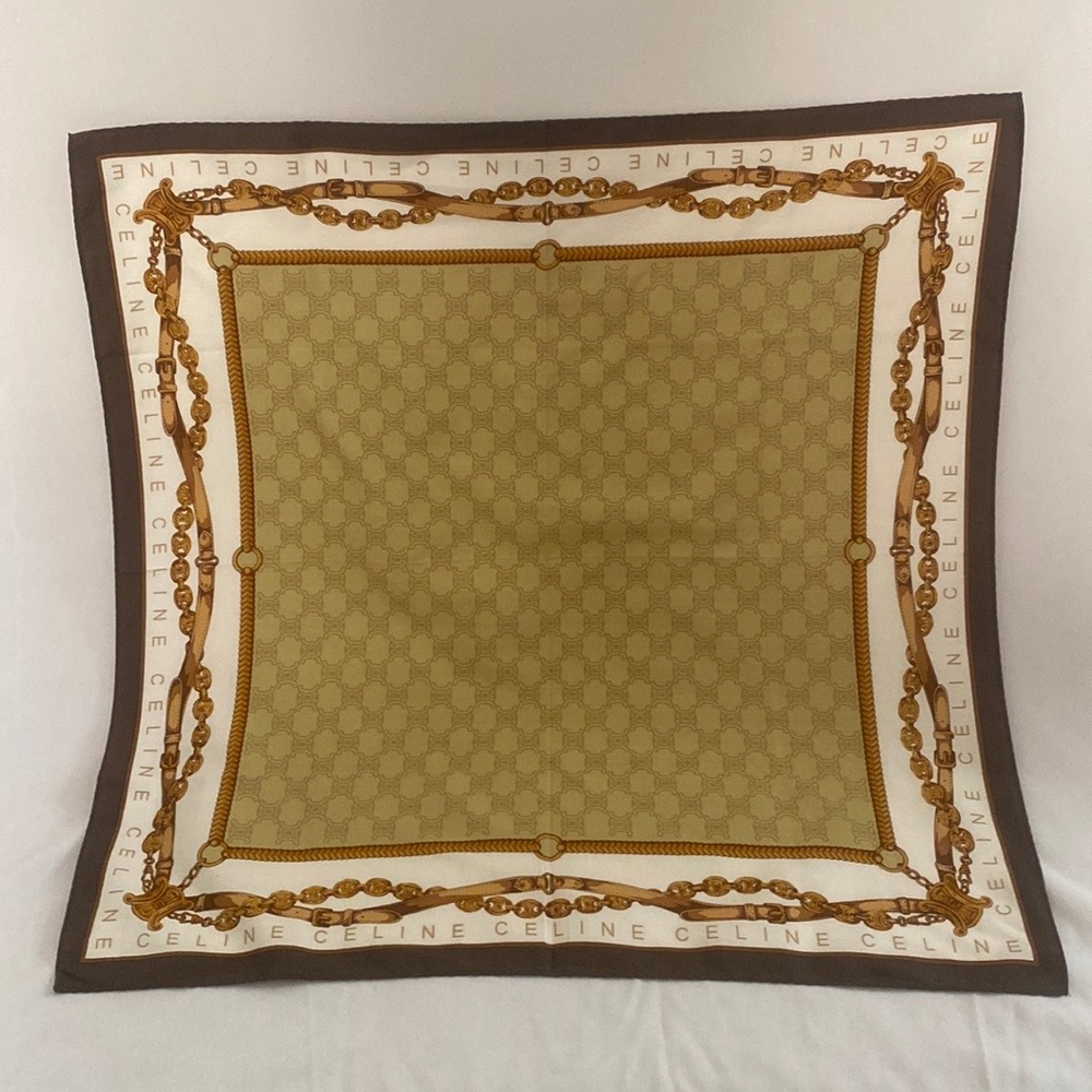 Vintage Celine Handkerchief